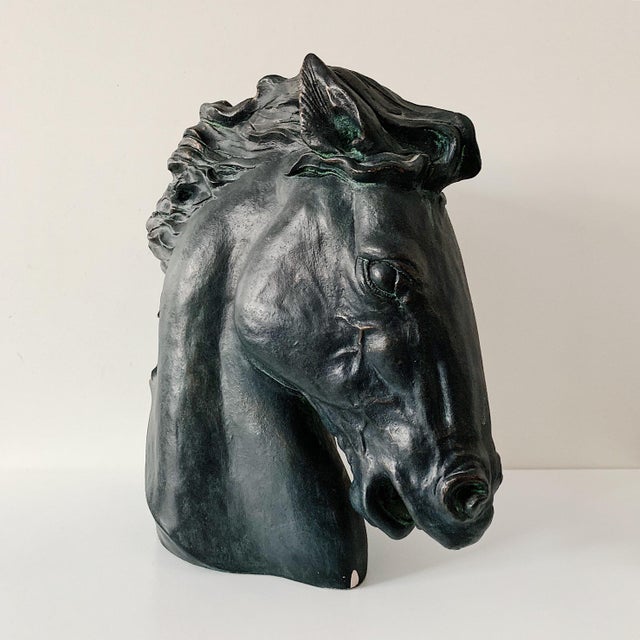 Vintage Austin Production Horse Head Sculpture by James Spratt Chairish