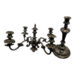 Vintage Victorian Pair of Candelabra