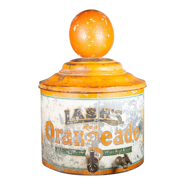 Lash's Orangeade Store Dispenser C.1920-1930 For Sale