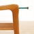 Coffee Mid Century Floating Glass and Teak Coffee Table With Magazine Rack For Sale - Image 8 of 10