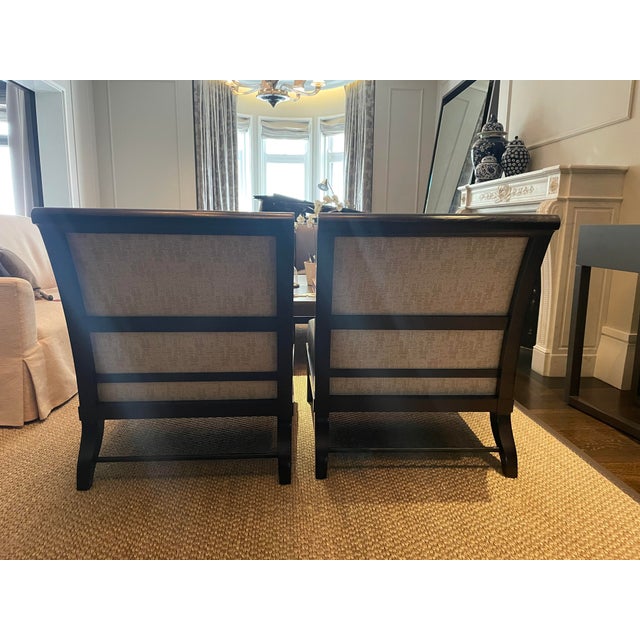 Holly Hunt Holly Hunt Armless Chairs - 2 Pairs Available For Sale - Image 4 of 8