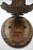 Victorian 1920s Oval Cast Iron Floral Door Knocker For Sale - Image 3 of 5