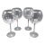 Mikasa Balloon Wine Glasses - Assorted Set of 4 For Sale
