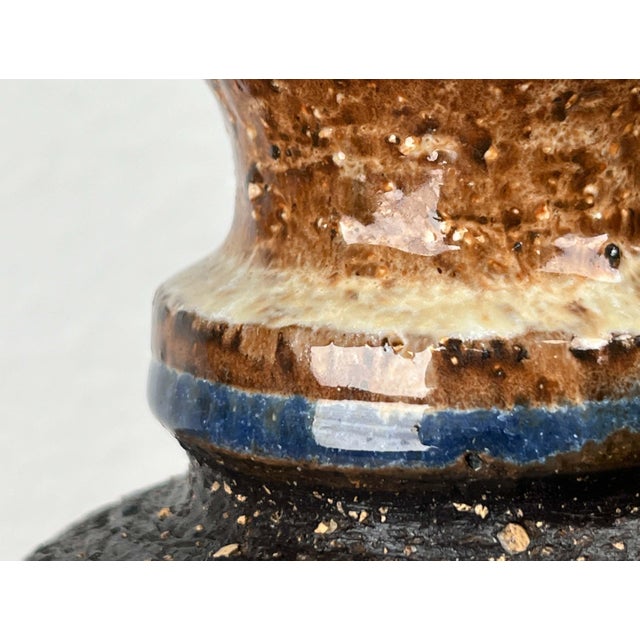 Mid-Century Modern Danish Studio Pottery Vase, 1960s For Sale - Image 17 of 18
