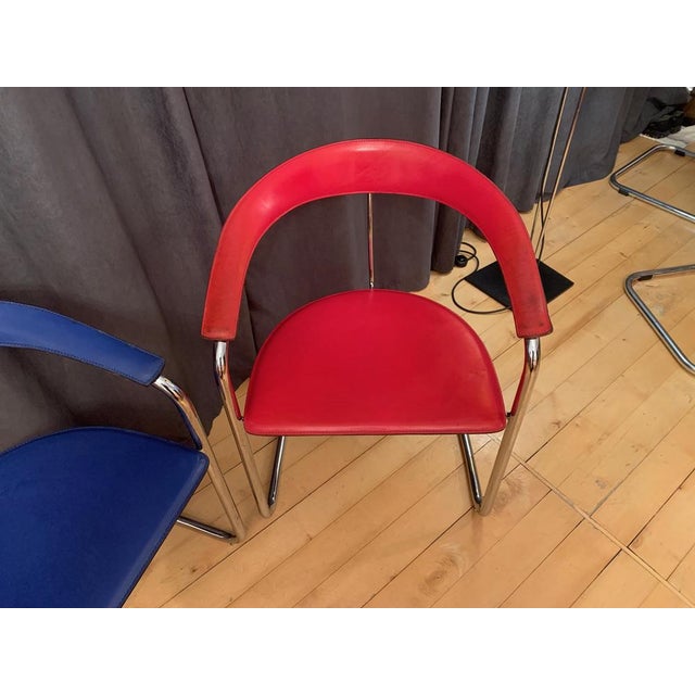 Set of Canasta Chairs from Arrben, Italy, 1970s-1980s For Sale - Image 9 of 17