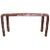6ft X 28"h Marble Console Table Karl Springer Style For Sale