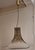 Vintage Brass and Tinted Murano Glass Pendant by Carlo Nason for Mazzega, 1970s For Sale - Image 3 of 8