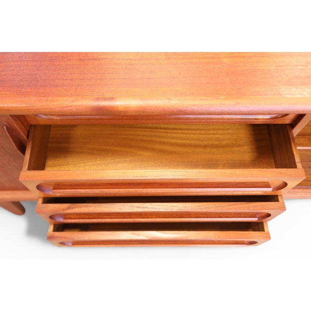 Sideboard in Teak by Arne Vodder for Vamo Long, 1960s For Sale - Image 14 of 18