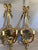 Late20C French Maker Louis XVI Antique Bronze Sconces Wall Lamps -Pair For Sale - Image 10 of 18