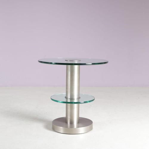 Metal Side Table by Gio Ponti for Fontana Arte, Italy, 1970s For Sale - Image 7 of 7