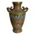Antique Japanese Champlevé Vase With Foo Dog Handles For Sale