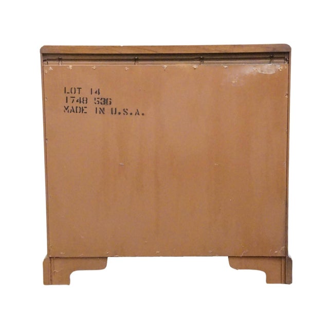 Mount Airy Solid Mahogany Traditional Contemporary 32" File Cabinet 1748-536 For Sale - Image 9 of 11