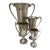 Vintage 1960s Silver Trophy Vases - Set of 4 For Sale