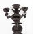 Late 20th Century 1 of 2 Huge Rare Maitland Smith Bronze Candelabra With Dolphins Candle Holders For Sale - Image 5 of 6