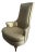 1950s Hollywood Regency High Back Side Chair For Sale