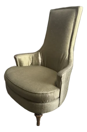 1950s Hollywood Regency High Back Side Chair