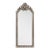 Oversized Ornate Silver Baroque Full-Length Mirror, 82" Tall For Sale