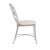 Contemporary Brown Jordan Calcutta Side Chair, Dove frame with Fusion Natural fabric For Sale - Image 3 of 11