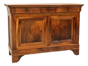 Antique Louis Philippe Sideboard in Walnut