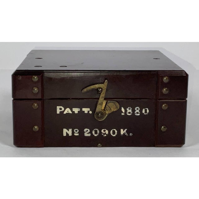 Late 19th Century British Military World War II Azimuth Circle in Box For Sale - Image 5 of 12