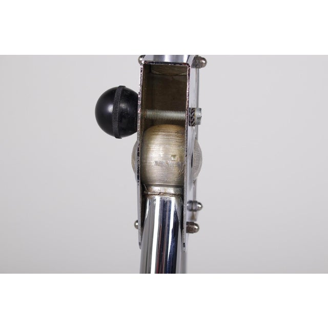 Silver Telescopic Pendulum Lamp by Ferdinand Solere, 1960s For Sale - Image 8 of 18