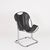 Black Bauhaus Black Leather and Chrome Cantilever Chair by Giandomenico Belotti, Italy, 1960s For Sale - Image 8 of 13