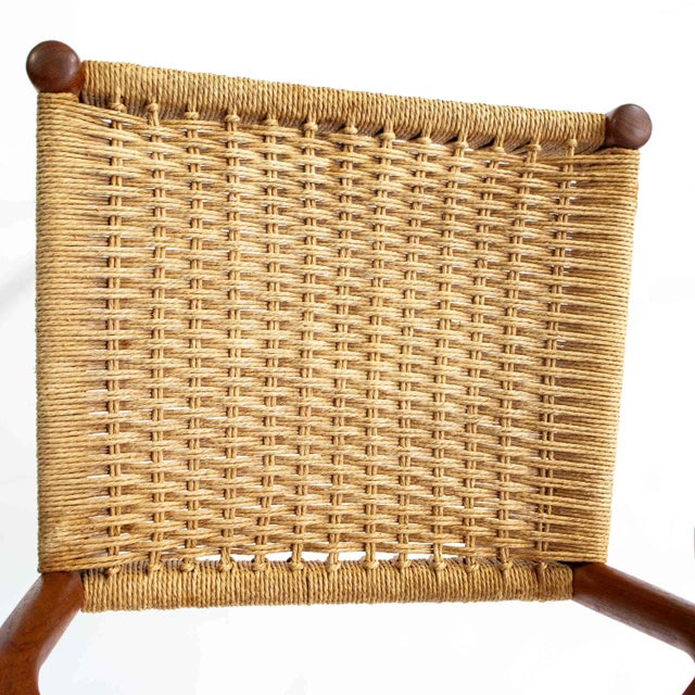 Teak Chairs by Arne Hovmand Olsen for Mogens Kold, 1950s, Set of 2 For Sale - Image 16 of 18