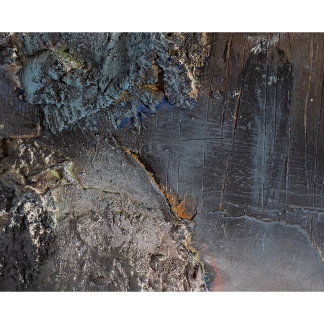 “Dolmen Series #18” Mixed Media Wall Assemblage Signed by Juliet Holland For Sale - Image 4 of 10