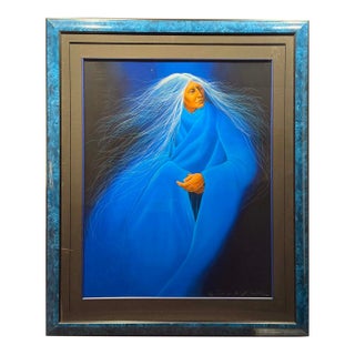 Frank Howell "Fruit From the Light" Serigraph on Paper Custom Framed Hand Signed 1992 For Sale