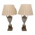 Pair of Vintage Bronze Ormolu Table Lamps For Sale