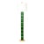 Heavy Green Jade Art Deco Floor Lamp For Sale