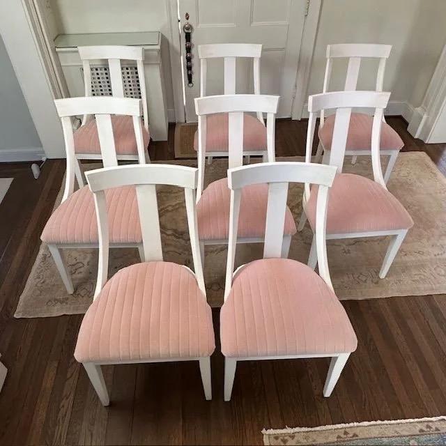Set of 8 Sarreid Deco Side Chairs For Sale - Image 9 of 9