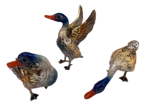 Table Ducks, 1950s, Set of 3