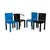 Arcadia Leather Chairs from B&B Italia, Set of 4 For Sale - Image 9 of 9