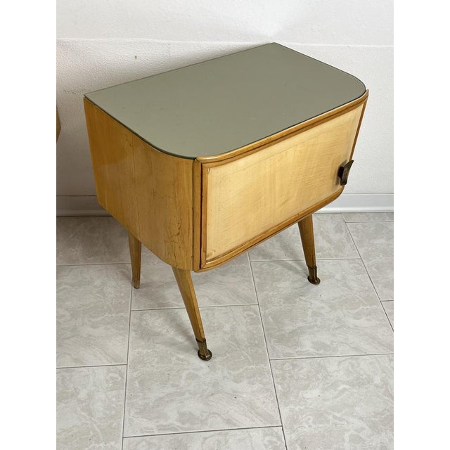 Mid-Century Bedside Tables by Vittorio Dassi, 1959, Set of 2 For Sale - Image 4 of 18