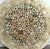 Sculpture Materials Onyx Coffee Table With Floral Mosaic Inlay, Mid-Century Modern, Brazil For Sale - Image 7 of 9
