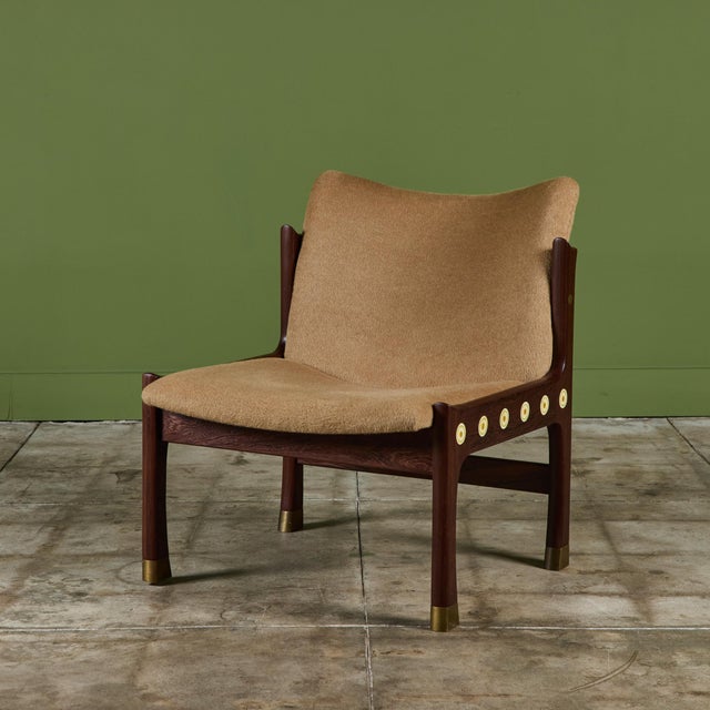 1970s Ib Kofod Larsen Slipper Chair From the Megiddo Collection For Sale - Image 5 of 15