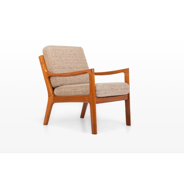 Easy Chair by Ole Wanscher for Peter Jeppesen Møbelfarbik, Denmark, 1960s For Sale - Image 6 of 14