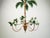 Mid 20th Century Mid-Century Modern Painted Tôle 10-Arm Palm Tree Light Fixture with Green Leaves For Sale - Image 9 of 10