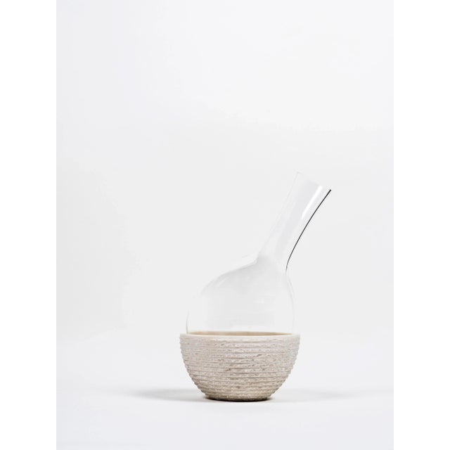 Stone Versante Decanters by Gumdesign for La Casa di Pietra, Set of 3 For Sale - Image 7 of 8