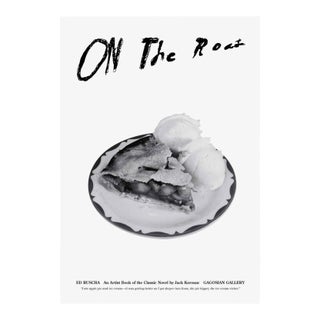 Ed Ruscha on the Road Apple Pie Official Exhibition Poster For Sale