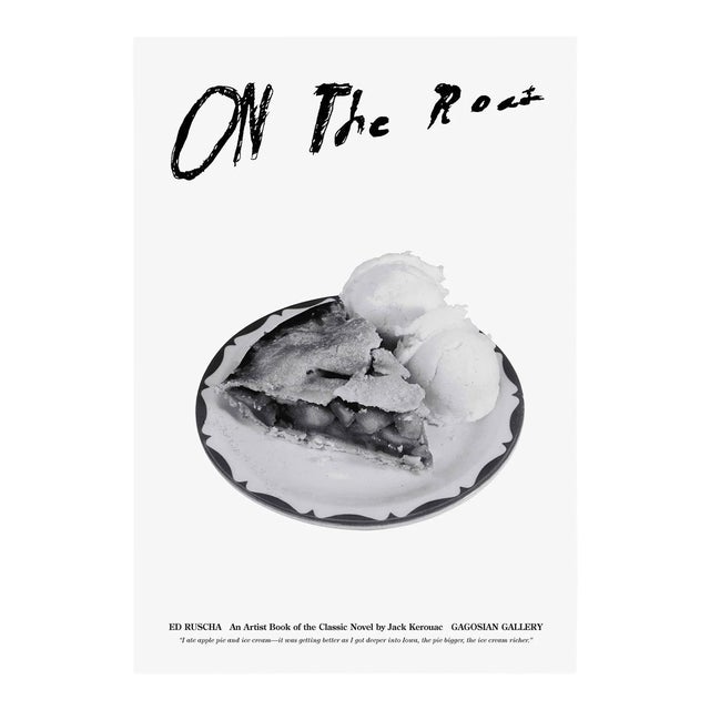 Ed Ruscha on the Road Apple Pie Official Exhibition Poster For Sale