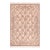 Shabby Chic 1990's Floral Pak-Persian Ivory/Pink Wool Rug - 8'5'' X 10'0'' For Sale