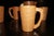 Vintage Spanish Revival Embossed Ceramic Pitcher & Four Mugs – 5 pcs For Sale In San Antonio - Image 6 of 9