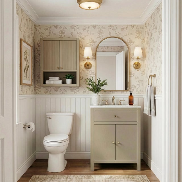 Elevate your bath space with the timeless elegance of the Butler Specialty Company Nora Bathroom Vanity. Topped with...