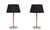 Two Tone Brass Aluminum Table Lamps, Germany, 1980s, Set of 2 For Sale - Image 9 of 9