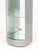 Metal Modern Chrome and Glass Display Cabinet For Sale - Image 7 of 10