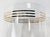 Vintage Mid Century Modern Style Gold Banded Lowball Glasses, Set of 4 For Sale In Kansas City - Image 6 of 9