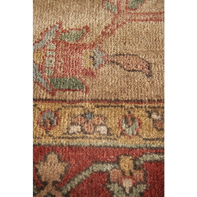Traditional Exquisite Rugs Serapi Hand knotted Wool Red/Multi Rug-12'x15' For Sale - Image 3 of 11