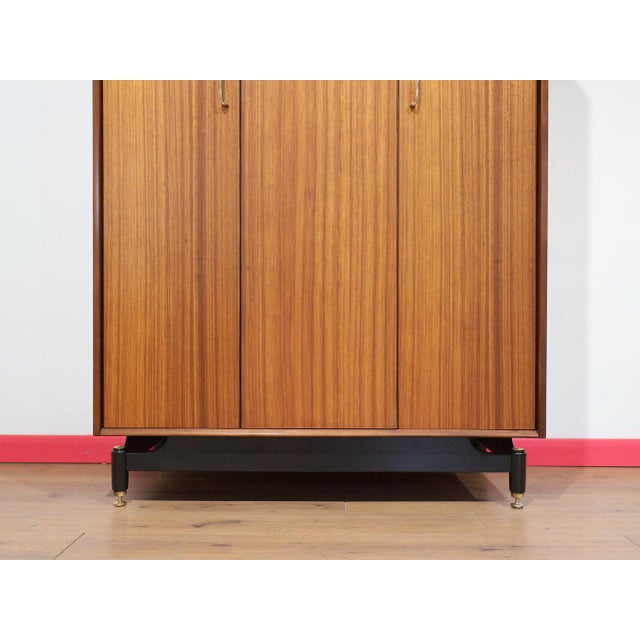 Mid Century Modern Vintage Teak Armoire Wardrobe Bedroom Furniture by G Plan For Sale - Image 11 of 15